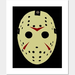 Jason's mask Posters and Art